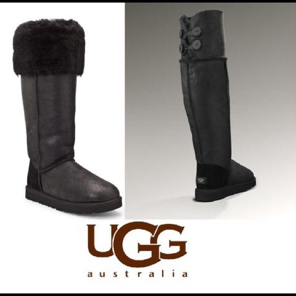 UGG Shoes - UGG Australia Over The Knee Bailey Button Boots
